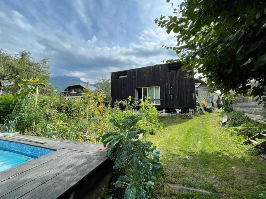 La Tiny House De Chaparon Lathuile Exterior foto